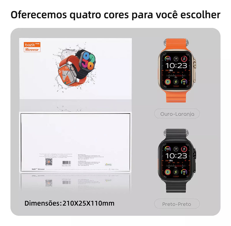 Relógio Smartwatch W69 Ultra Series 9