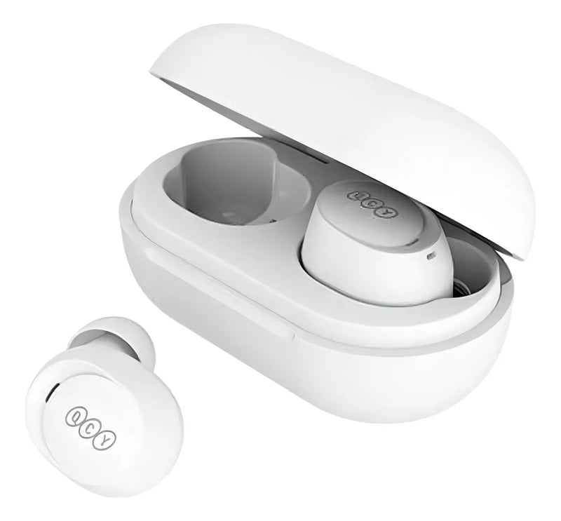 Fone Qcy T27 Arcbuds Lite Bluetooth 5.3 Enc Cor Branco