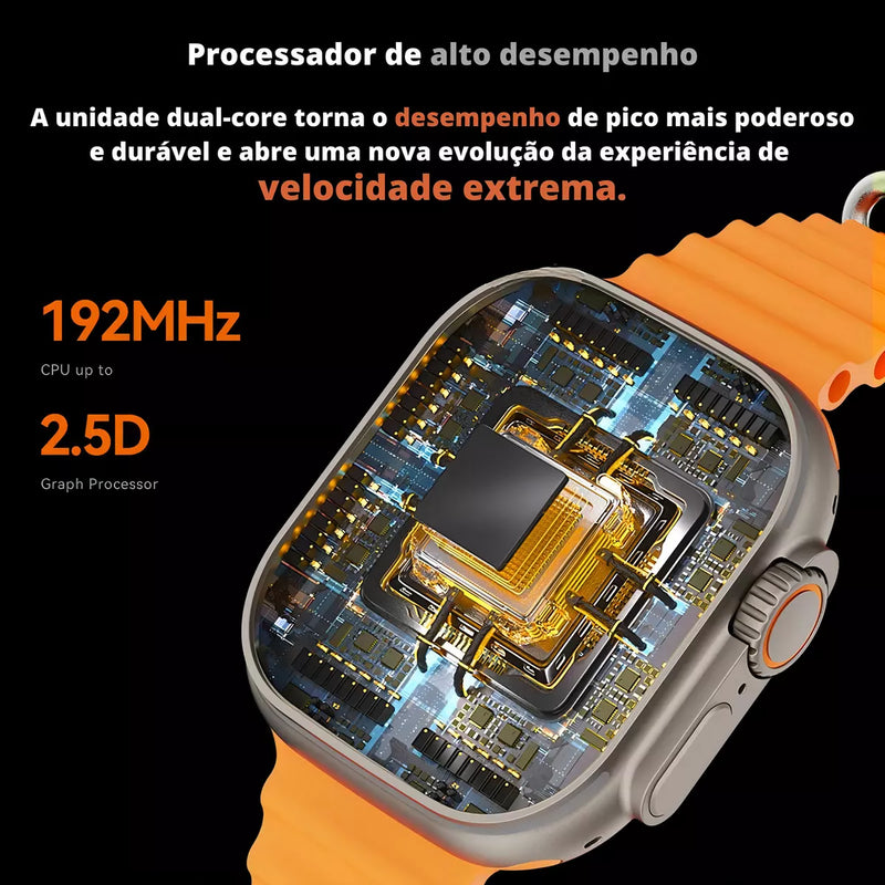 Relógio Smartwatch W69 Ultra Series 9